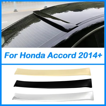 Araba Kuyruk Kanat Dekorasyon Honda Accord 9th 2014 2015 2016 ABS Plastik Astar Renk Arka Bagaj Spoiler Vücut Kiti Aksesuarları