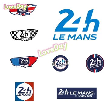 Yarış Araba Sticker Fransa Le Mans Dayanıklılık Yarışı logo çıkartması Vinil Su Geçirmez Yarış Oto Modifikasyon Aksesuarları Sticker