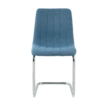Modern basit ışık lüks yemek Mavi sandalye
