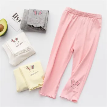 Kız Tayt 2022 İlkbahar Yaz Bebek Prenses Leggins çocuk pantolonları İçin Sevimli Yürümeye Başlayan Tayt Kız Çocuklar baskılı giysiler