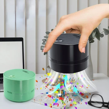 Taşınabilir Mini Masaüstü Elektrikli Süpürge Ev Ofis Ev Temizlik Fırçaları Masa Toz Klavye Bilgisayar Enstrüman Süpürgesi