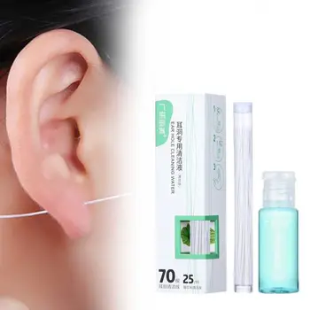 Küpe Delik Temizleyici İpi Deldi Kulak Deliği Temizleme Aracı Seti Koku Giderme Koku Giderme Kulak Küpe Delik Temizleyici