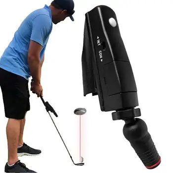 Golf Atıcı Sight Taşınabilir Hafif Çok Fonksiyonlu Atıcı Lazer Pratik Siyah Golf Aksesuarları Düzeltme Aracı