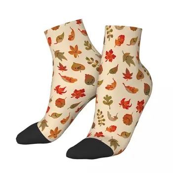 Üzgün düşen yapraklar Ayak Bileği çorap erkek Erkek Kadın Yaz Çorap Harajuku