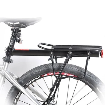 Meilong tutuşunu dağ bisikleti alüminyum alaşım arka raf bisiklet taşıyıcı kuyruk raf reflektör ile