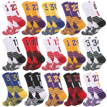 Erkekler Basketbol Erkekler Elite Çorap 2023 Yeni Çorap Açık Koşu kaymaz basketbol çorapları Nefes Ter Emici Bisiklet Çorap