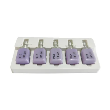5 Adet Diş HT LT Cam Seramik Lityum Dislicate Blokları Cerec Emax CAD CAM İçin