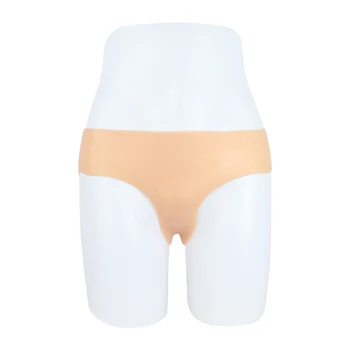 Tgirl Cosplay Makat Pantolon Makat pantolon Kalınlaşmış Kalça 1.8 cm Güçlendirmek Crossdresser Kalça ve Kalça Silikon Boxer