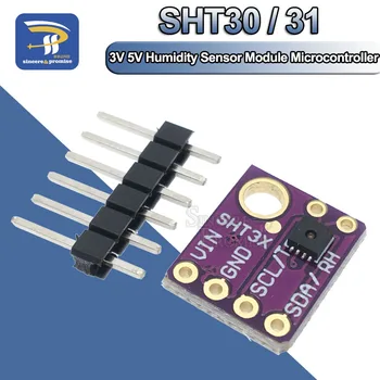 IIC I2C Arayüzü SHT30 SHT30-D Dijital Çıkış Sıcaklık Nem Sensörü Doğruluk Breakout Hava SHT31 SHT31-D Arduino İçin