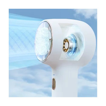 USB Taşınabilir El Fan Soğutma Elektrikli Fan Masaüstü Ofis Soğutucu Fanlar Çok Fonksiyonlu Küçük Fan 2200mAh