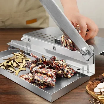 Gıda kesici karıştırıcı Dilimleme Makinesi Paslanmaz Çelik Sığır Pastırma Balık Ev Kesme Makinası Ayarlanabilir Dilim Kalınlığı Mutfak Aracı