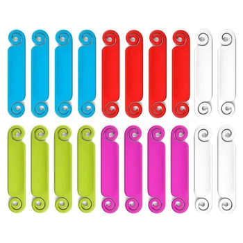 20 Adet Kablo Etiketleri Kablo Yönetimi Etiketleri Çok Renkli Kablo Etiketleri Kordon Tanımlama Etiketleri USB Bilgisayar Telefonu Şarj Cihazı
