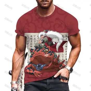 Hip Hop erkek tişört Hediye 110-6XL Naruto moda giyim Büyük Boy Essentials 2023 Gömlek Streetwear Y2k Giysileri Kısa Kollu