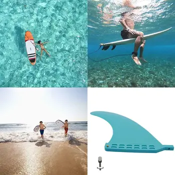 Ekleme Merkezi Sörf Kuyruk yüzgeci Kanat Çıkarılabilir Su Kürek Sörf Tahtası Sabitleyici Açık Su sporları aksesuarları