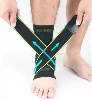 Spor ayak bileği koruyucu bandaj basınç desteği ayak bileği basketbol dağcılık spor anti büküm ayak bileği eklemi koruyucu
