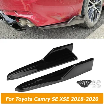 Arka Tampon Bölücülerin Yan Spoiler Difüzör Önlükleri Koruma Toyota Camry SE XSE SADECE 2018 2019 2020 Araba Aksesuarları
