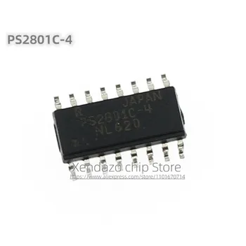 5 adet / grup PS2801C - 4 PS2801-4 PS2801 SOP-16 paketi Orijinal orijinal Dört kanallı optocoupler çip