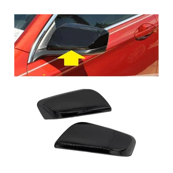 1 Çift Yan dikiz aynası Kapağı Konut Trimler Chevrolet Impala 2014-2020 için Dış Kapı Ters Ayna Kabuk Kapağı