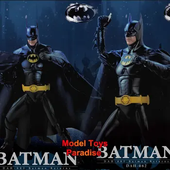 Canavar Krallık DAH-082 1/9 Erkekler Asker Batman Siyah Pelerin Süper Kahraman Tam Set 20cm Action Figure Koleksiyon Oyuncaklar Hediyeler