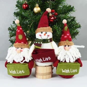 Noel Bebek Dekorasyon Kardan Adam Noel Baba Bebek Noel Ağacı Asılı Süsleme Yeni Yıl Ev Partisi Dekoru Navidad Hediye 2024