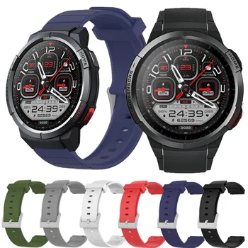 Watchband Kayışı Silikon Kayış Mibro GS İzle Akıllı Bileklik Bilezik Renkli Yumuşak Silikon Spor Aksesuarları Kemer Bandı