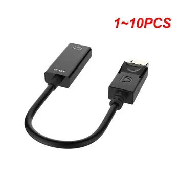1~10 ADET HDMI uyumlu Kablo 4K 30Hz DisplayPort Adaptörü Ekran Bağlantı Noktası Video Ses PC HDTV Projektör Dizüstü Bilgisayar