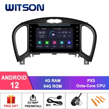 WITSON Android 12 Otomatik Stereo NİSSAN JUKE 2012-2017 için Carplay Multimedya GPS Navigasyon Araç DVD oynatıcı Kafa Ünitesi