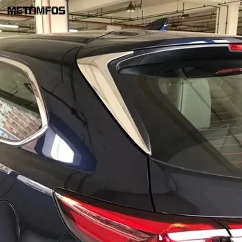 Arka Pencere Yan Spoiler Kanat Kapak Trim İçin Mazda CX8 CX-8 2017-2024 CX9 CX-9 2016-2023 Krom Sticker Aksesuarları Araba Styling