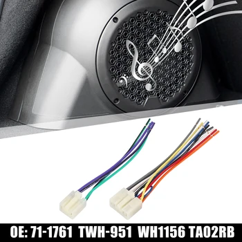 X Autohaux TWH - 951 Araba CD Çalar Kablo Demeti Radyo Adaptörü Seti Toyota RAV4 1996-2018
