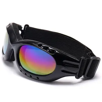 2 Adet Unisex Yeni Toz Geçirmez Açık Spor Snowboard Kayak Gözlüğü Güneş Gözlüğü Gözlük Gözlük Lens Çerçeve Rüzgar Geçirmez