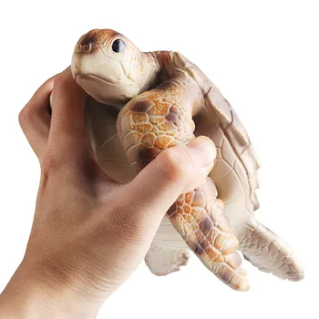 Bilişsel simülasyon deniz hayvan modeli yumuşak kauçuk büyük kaplumbağa havalandırma dekompresyon oyuncak