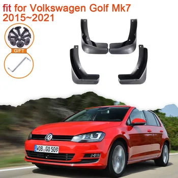 Çamur Flaps Volkswagen VW Golf 7 için Mk7 VII 2013 2014 2015 2016 2017 2018 2019 Aksesuarları Çamurluklar Splash Muhafızları Çamurluk Parçaları