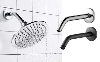 Duş Başlığı Kol Uzatma Paslanmaz Çelik Duş Borusu Kol Genişletici Duş Borusu Montaj Malzemeleri Banyo Aksesuarları Duşlar için